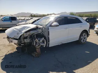 2023 Audi Q8 Premium with VIN WA1AVBF1XPD019640, listed as a Copart auction lot 67341524 with 7,426 mi miles and Salvage title. Bid and sale history available at DreamBid. Image 1.