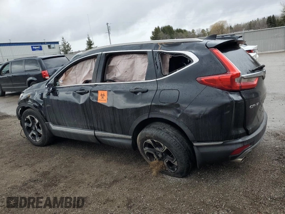 2018 Honda CR-V Touring with VIN 2HKRW2H95JH113242, listed as a Copart auction lot 48065595 with 0 mi miles and Non Repairable. Bid and sale history available at carsss.com. Image 2.