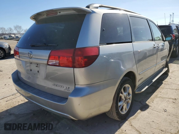 2005 Toyota Sienna LE with VIN 5TDBA23C15S048442, listed as a Copart auction lot 42983965 with 189,048 mi miles and Salvage Title. Bid and sale history available at carsss.com. Image 3.