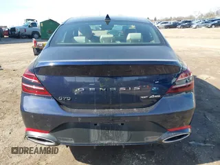 2023 Genesis G70 3.3T with VIN KMTG54TE7PU124124, listed as a IAAI auction lot 41755337 with 15,120 mi miles and . Bid and sale history available at DreamBid. Image 16.