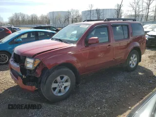 2008 Nissan Pathfinder S z VIN 5N1AR18B78C600493, wystawiony jako Copart lot #58547865 z przebiegiem 226 805 mil mil oraz Nie do naprawy. Historia ofert i sprzedaży dostępna na DreamBid. Obrazek 1.