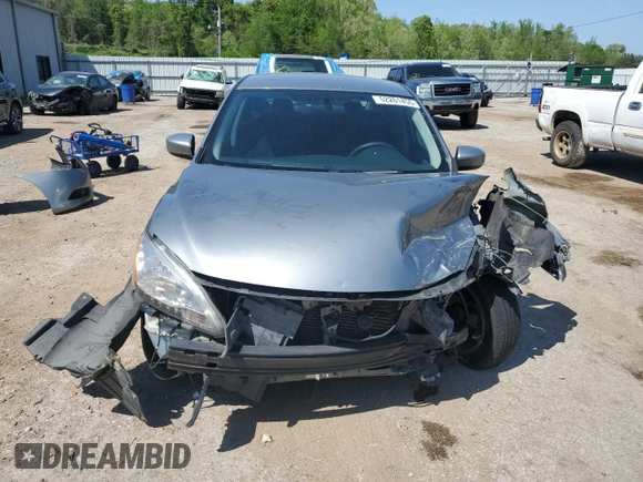 2013 Nissan Sentra SV with VIN 3N1AB7AP1DL674589, listed as a Copart auction lot 52261455 with 147,533 mi miles and Salvage Title. Bid and sale history available at DreamBid. Image 5.