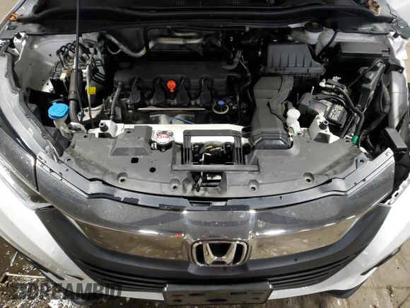 2019 Honda HR-V EX-L with VIN 3CZRU6H77KM730160, listed as a Copart auction lot 47661255 with 22,413 mi miles and Salvage Title. Bid and sale history available at carsss.com. Image 12.