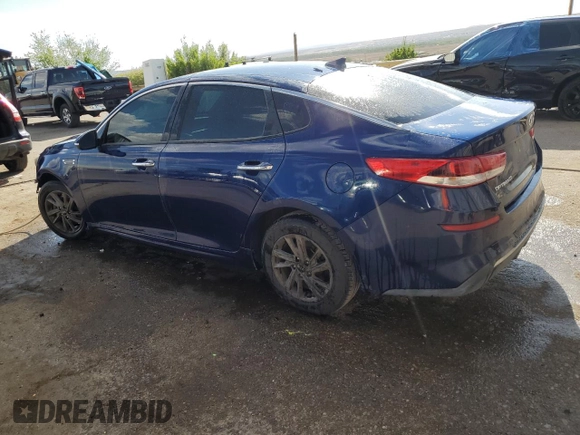 2020 Kia Optima LX with VIN 5XXGT4L35LG394519, listed as a Copart auction lot 53038005 with 157,720 mi miles and Clean Title. Bid and sale history available at carsss.com. Image 2.