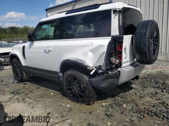 2024 Land Rover Defender S with VIN SALEJ6EX3R2281491, listed as a Copart auction lot 55640215 with Not provided miles and Clean title. Bid and sale history available at DreamBid. Image 2.