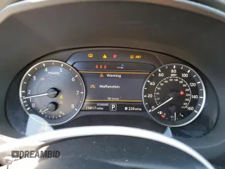 2023 Infiniti QX55 Luxe with VIN 3PCAJ5JR3PF112752, listed as a Copart auction lot 45686855 with 15,817 mi miles and Salvage title. Bid and sale history available at DreamBid. Image 9.