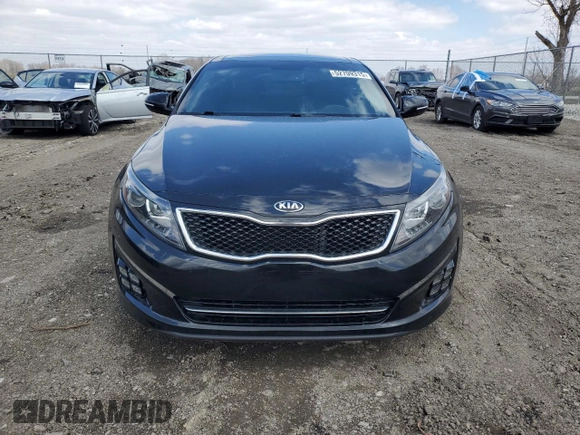 2015 Kia Optima SX Turbo with VIN 5XXGR4A61FG381136, listed as a Copart auction lot 52709315 with 48,751 mi miles and Salvage Title. Bid and sale history available at carsss.com. Image 5.