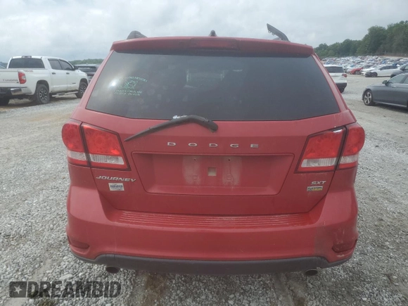 2017 Dodge Journey SXT z VIN 3C4PDCBG5HT528050, wystawiony jako Copart lot #55994915 z przebiegiem Nie podano mil oraz Szkoda całkowita • Salvage title. Historia ofert i sprzedaży dostępna na DreamBid. Obrazek 6.
