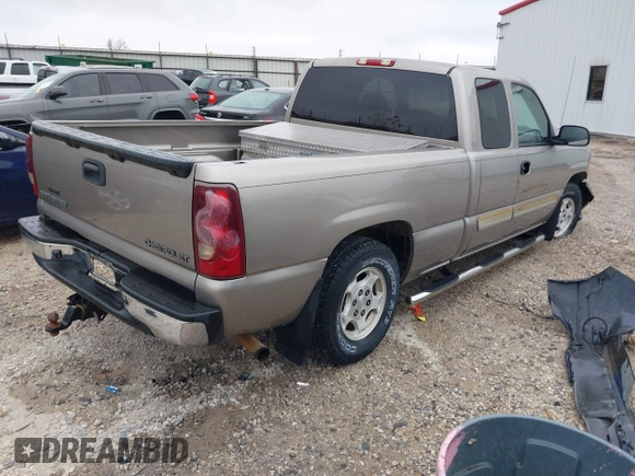 2003 Chevrolet Silverado 1500 LS with VIN 1GCEC19T93Z137289, listed as a IAAI auction lot 41040164 with 101,917 mi miles and . Bid and sale history available at DreamBid. Image 4.