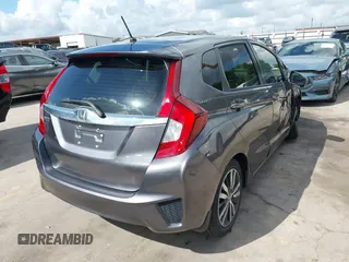 2015 Honda Fit EX-L with VIN 3HGGK5H89FM758748, listed as a IAAI auction lot 42559572 with 24,341 mi miles and . Bid and sale history available at DreamBid. Image 4.