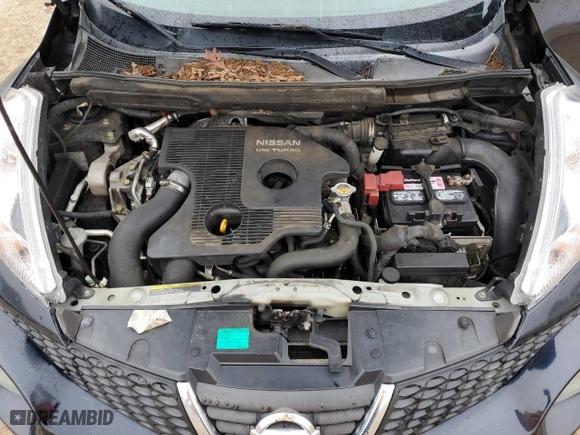 2013 Nissan Juke SV with VIN JN8AF5MRXDT220795, listed as a Copart auction lot 43825945 with 156,708 mi miles and Salvage Title. Bid and sale history available at carsss.com. Image 11.