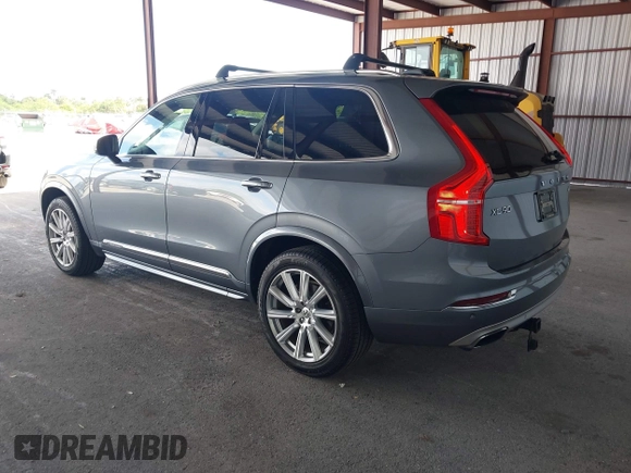 2016 Volvo XC90 T6 Inscription with VIN YV4A22PLXG1014855, listed as a IAAI auction lot 42150318 with 109,614 mi miles. Bid and sale history available at carsss.com. Image 3.