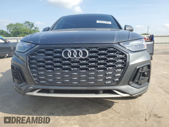 2021 Audi Q5 Sportback Premium Plus with VIN WA15AAFY7M2093321, listed as a Copart auction lot 52825995 with 46,179 mi miles and Clean title. Bid and sale history available at DreamBid. Image 5.