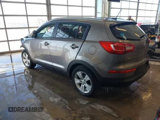 2012 Kia Sportage LX with VIN KNDPB3A23C7317650, listed as a IAAI auction lot 41631193 with 96,433 mi miles. Bid and sale history available at carsss.com. Image 3.