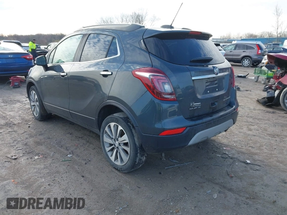 2018 Buick Encore Preferred with VIN KL4CJASB2JB716588, listed as a IAAI auction lot 41955879 with 162,152 mi miles. Bid and sale history available at carsss.com. Image 3.