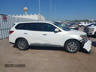 2014 Nissan Pathfinder SL with VIN 5N1AR2MN3EC700348, listed as a IAAI auction lot 41974897 with 119,654 mi miles and . Bid and sale history available at DreamBid. Image 13.