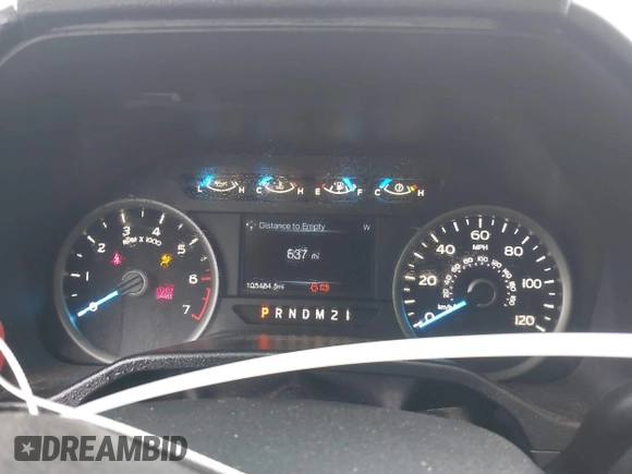 2016 Ford F-150 XLT with VIN 1FTEW1EG8GFA36719, listed as a IAAI auction lot 41971913 with 105,484 mi miles. Bid and sale history available at carsss.com. Image 7.