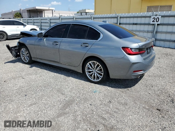 2024 BMW 3 Series 330i xDrive with VIN 3MW89FF02R8D93034, listed as a Copart auction lot 48918215 with 34,282 mi miles and Clean Title. Bid and sale history available at carsss.com. Image 2.