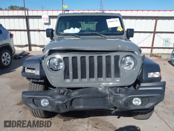 2018 Jeep Wrangler Unlimited Sport S с VIN 1C4HJXDGXJW280475, выставлен на аукционе IAAI как лот 42084746 с пробегом 93 228 миль миль и . История ставок и продаж доступна на DreamBid. Изображение 6.