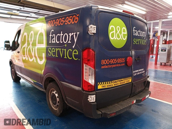 2016 Ford Transit Cargo z VIN 1FTYE1YM4GKA89538, wystawiony jako IAAI lot #42679120 z przebiegiem 223 958 mil mil oraz . Historia ofert i sprzedaży dostępna na DreamBid. Obrazek 23.