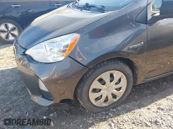 2014 Toyota Prius One with VIN JTDKDTB32E1564580, listed as a IAAI auction lot 41972541 with 186,673 mi miles and . Bid and sale history available at DreamBid. Image 6.