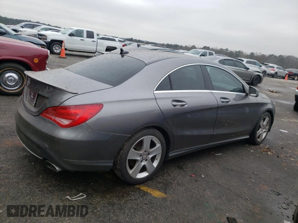 2015 Mercedes-Benz CLA 250 with VIN WDDSJ4EB4FN172637, listed as a Copart auction lot 39409474 with 133,809 mi miles and . Bid and sale history available at DreamBid. Image 3.