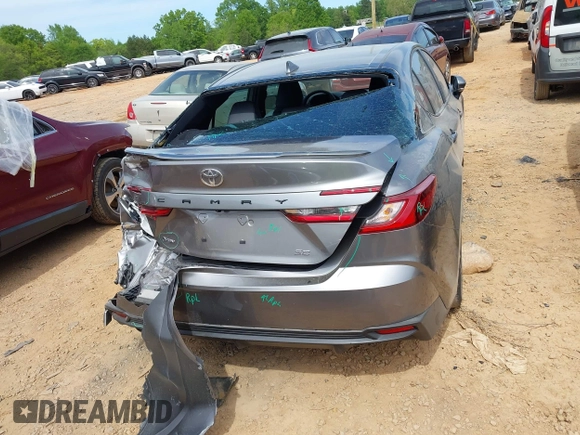 2025 Toyota Camry LE with VIN 4T1DAACK6SU510894, listed as a IAAI auction lot 42048585 with 12,601 mi miles and . Bid and sale history available at DreamBid. Image 16.