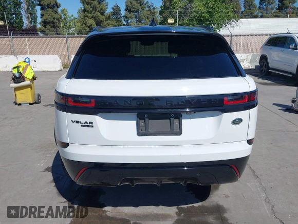 2018 Land Rover Range Rover Velar R-Dynamic SE with VIN SALYL2RN1JA709853, listed as a IAAI auction lot 42233296 with 58,440 mi miles and . Bid and sale history available at DreamBid. Image 16.