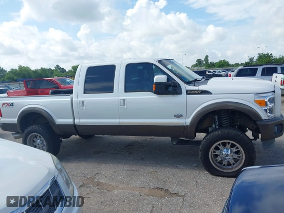 2015 Ford F-250 Lariat with VIN 1FT7W2BT3FEB03196, listed as a IAAI auction lot 42655899 with Not provided miles and . Bid and sale history available at DreamBid. Image 13.
