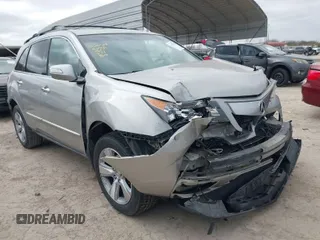 2010 Acura MDX Technology Pkg with VIN 2HNYD2H62AH520333, listed as a IAAI auction lot 41737954 with 180,364 mi miles. Bid and sale history available at carsss.com. Image 1.