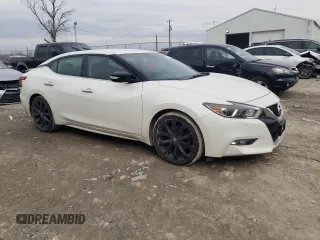 2017 Nissan Maxima SV with VIN 1N4AA6APXHC429923, listed as a Copart auction lot 47767405 with 76,178 mi miles and Salvage Title. Bid and sale history available at DreamBid. Image 4.