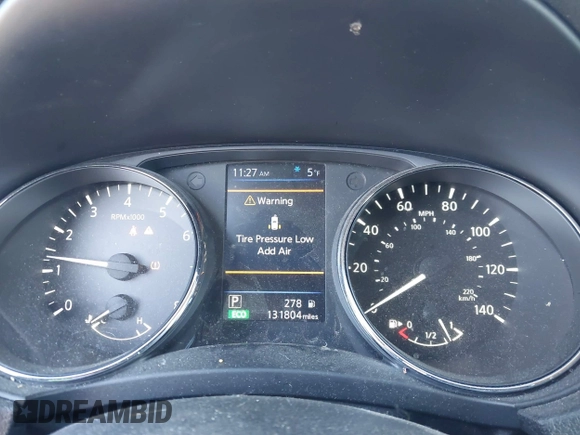2020 Nissan Rogue SL with VIN 5N1AT2MVXLC744314, listed as a IAAI auction lot 41276709 with 131,804 mi miles and . Bid and sale history available at DreamBid. Image 7.