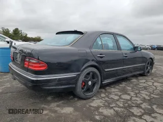 2002 Mercedes-Benz E with VIN WDBJF74J22B408004, listed as a Copart auction lot 52701805 with 240,246 mi miles and Clean Title. Bid and sale history available at DreamBid. Image 3.