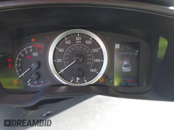 2022 Toyota Corolla LE with VIN 5YFEPMAE9NP340490, listed as a IAAI auction lot 41653662 with 35,676 mi miles and . Bid and sale history available at DreamBid. Image 7.