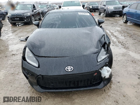 2023 Toyota 86 Premium with VIN JF1ZNBF16P8757250, listed as a Copart auction lot 87379874 with 8,337 mi miles and Salvage Title. Bid and sale history available at carsss.com. Image 5.