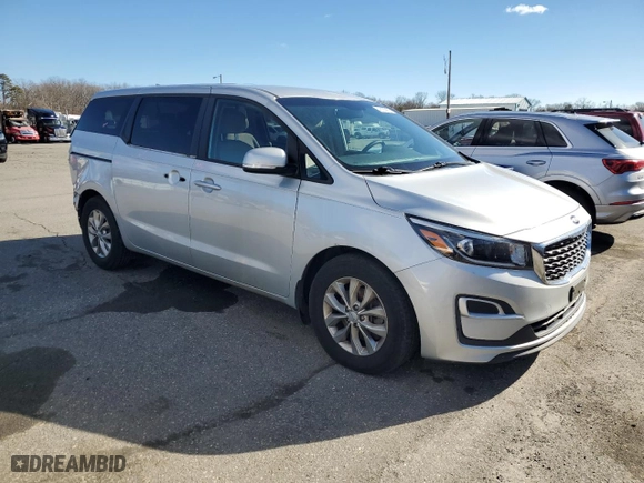 2019 Kia Sedona LX with VIN KNDMB5C16K6534486, listed as a Copart auction lot 43169975 with NaN miles and Salvage Title. Bid and sale history available at carsss.com. Image 4.