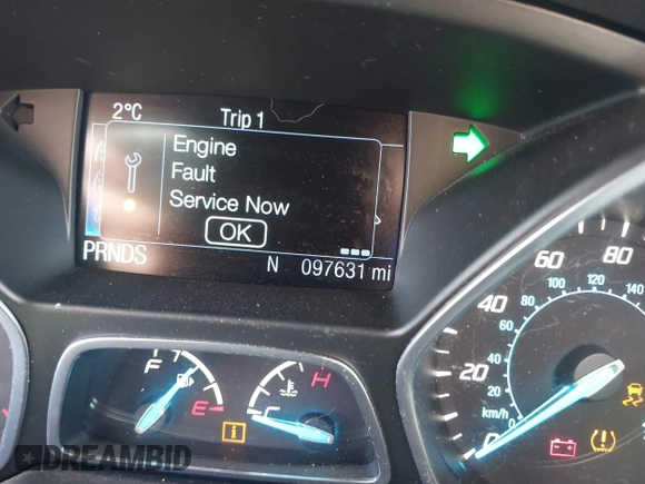 2016 Ford Escape SE with VIN 1FMCU9GX2GUB29249, listed as a IAAI auction lot 41545211 with 97,631 mi miles. Bid and sale history available at carsss.com. Image 16.