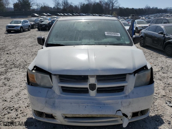 2010 Dodge Grand Caravan SE with VIN 2D4RN4DE7AR117655, listed as a Copart auction lot 48804955 with 65,610 mi miles and Clean Title. Bid and sale history available at carsss.com. Image 5.