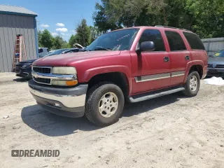 2005 Chevrolet Tahoe LS with VIN 1GNEC13VX5R275279, listed as a Copart auction lot 55914985 with 145,629 mi miles and Clean Title. Bid and sale history available at DreamBid. Image 1.