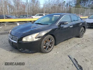 2012 Nissan Maxima SV z VIN 1N4AA5AP8CC819387, wystawiony jako Copart lot #47977205 z przebiegiem 255 420 mil mil oraz Czysty tytuł • Clean title. Historia ofert i sprzedaży dostępna na DreamBid. Obrazek 1.