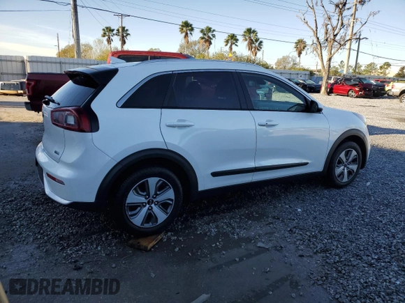 2019 Kia Niro LX with VIN KNDCB3LC2K5346717, listed as a Copart auction lot 45313825 with 122,338 mi miles and Salvage Title. Bid and sale history available at DreamBid. Image 3.