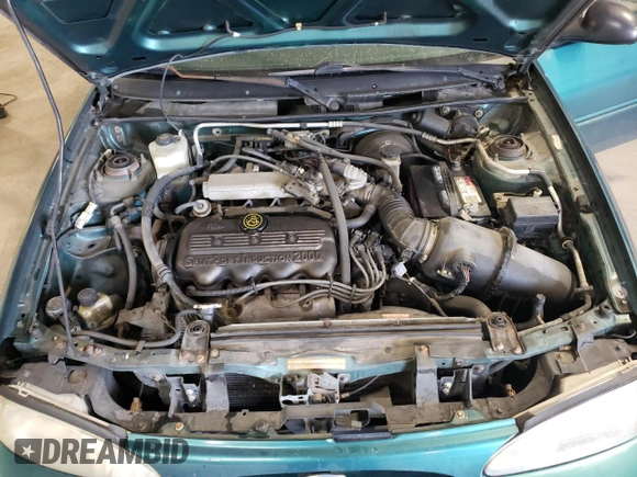 1997 Ford Escort LX with VIN 1FALP13P8VW210282, listed as a Copart auction lot 60137534 with 78,943 mi miles and Salvage Title. Bid and sale history available at DreamBid. Image 11.
