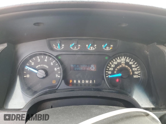 2013 Ford F-150 XL with VIN 1FTFW1EF8DKF67899, listed as a Copart auction lot 55303025 with 310,505 mi miles and Salvage title. Bid and sale history available at DreamBid. Image 9.
