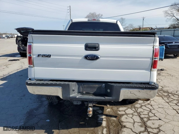 2010 Ford F-150 XL with VIN 1FTFW1EVXAKE09177, listed as a Copart auction lot 52142525 with 113,336 mi miles and Salvage Title. Bid and sale history available at carsss.com. Image 6.