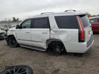 2020 Cadillac Escalade Luxury with VIN 1GYS4BKJ8LR202660, listed as a Copart auction lot 52859945 with 46,503 mi miles and Salvage title. Bid and sale history available at DreamBid. Image 2.