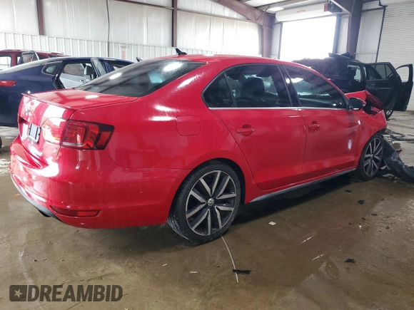 2013 Volkswagen Jetta GLI Autobahn with VIN 3VW4T7AJ7DM452701, listed as a Copart auction lot 61626095 with 96,464 mi miles and Salvage title. Bid and sale history available at DreamBid. Image 3.