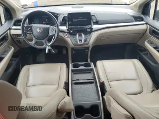 2021 Honda Odyssey EX-L with VIN 5FNRL6H74MB010055, listed as a Copart auction lot 52749245 with 187,646 mi miles and Clean Title. Bid and sale history available at DreamBid. Image 8.