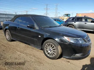 2008 Saab 9-3 with VIN YS3FB79YX86009912, listed as a Copart auction lot 79192114 with 79,542 mi miles and Salvage Title. Bid and sale history available at carsss.com. Image 4.
