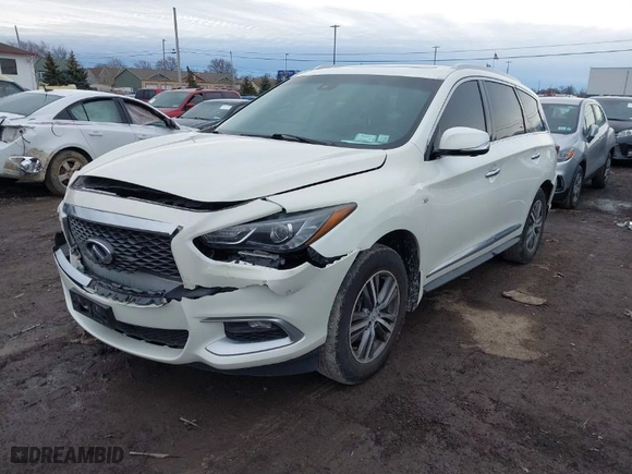 2016 Infiniti QX60 with VIN 5N1AL0MM3GC526720, listed as a IAAI auction lot 41752838 with NaN miles. Bid and sale history available at carsss.com. Image 17.