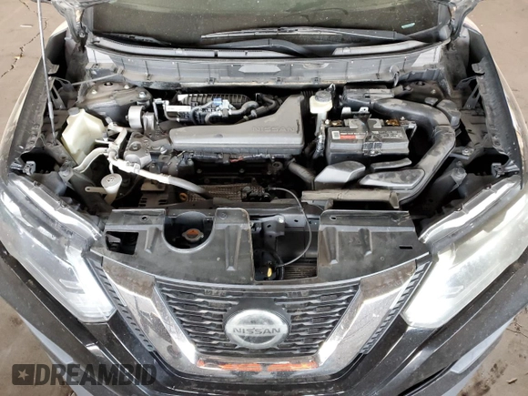 2019 Nissan Rogue SV with VIN 5N1AT2MT6KC703918, listed as a Copart auction lot 46546615 with 165,632 mi miles and Salvage Title. Bid and sale history available at carsss.com. Image 12.